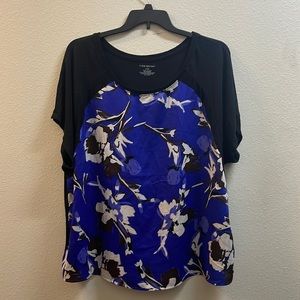Lane Bryant Blue Blouse 22/24